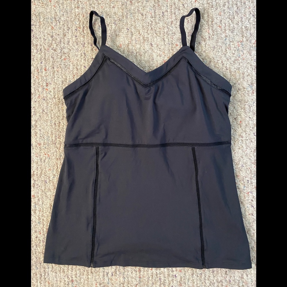 Fabletics Black Performance Tank Top size M